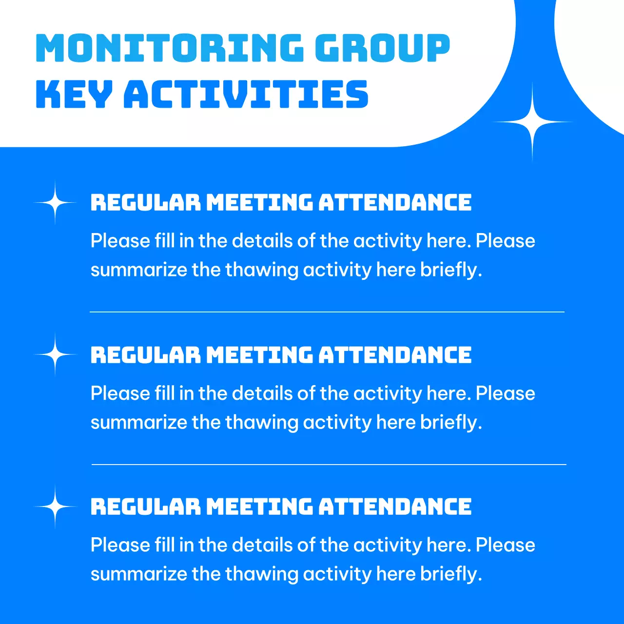 Blue Modern Recruitment Announcement Instagram Carousel