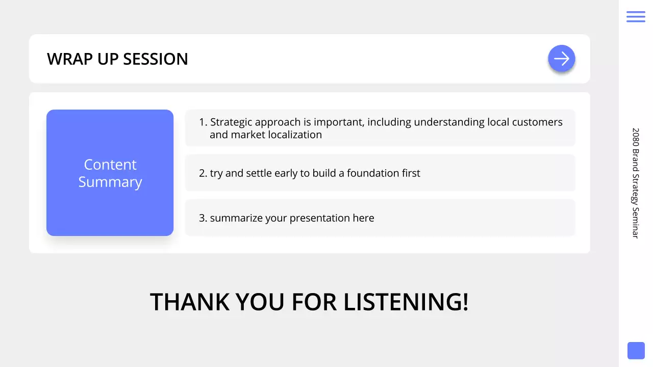 White Clean Brand Seminar Guide Presentation