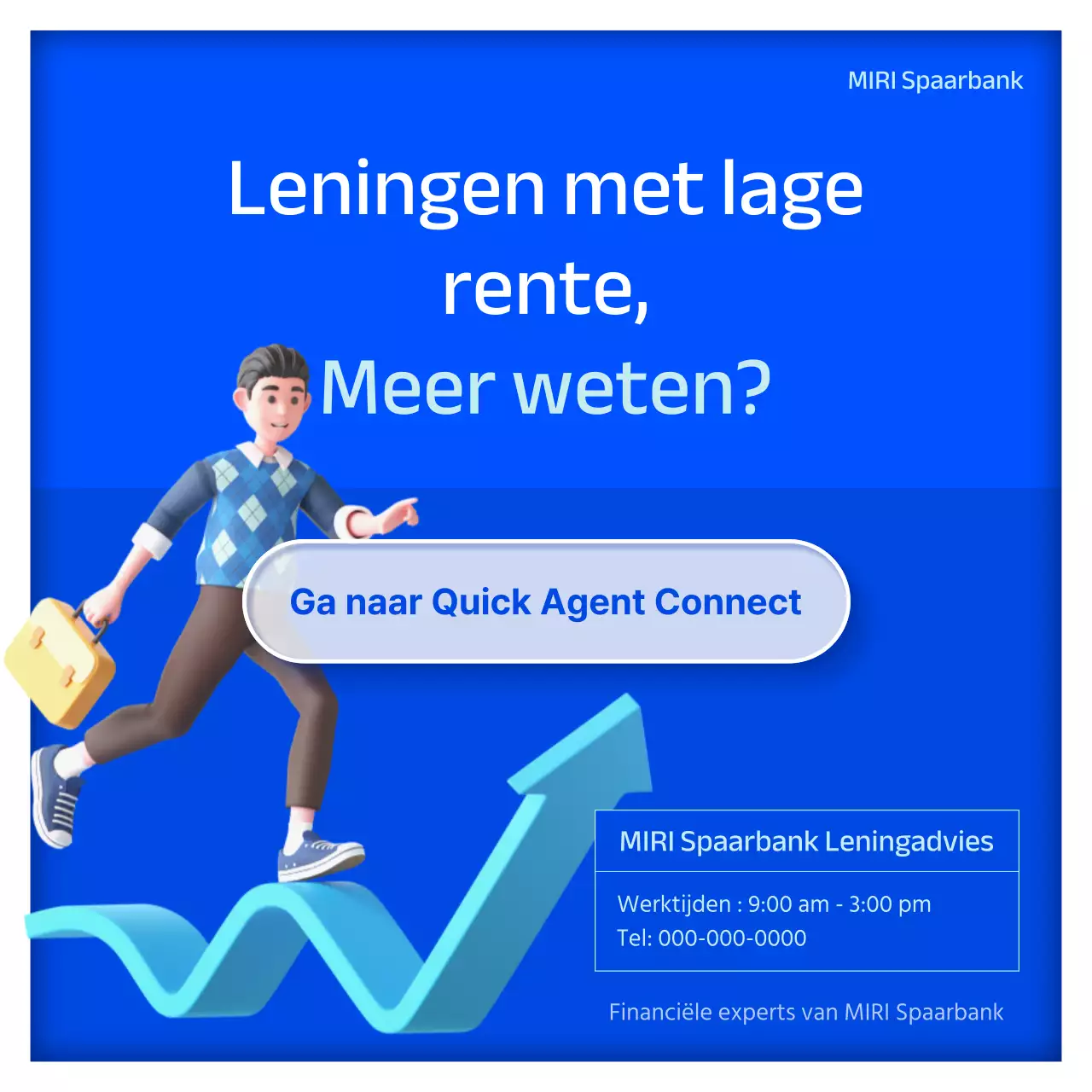 Over leningen met lage rente en een vleugje blauw en wit