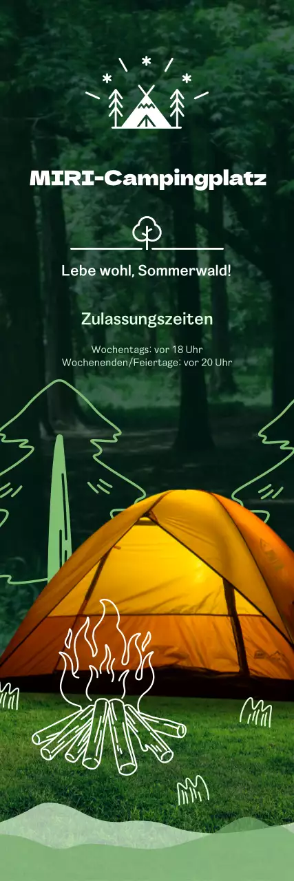 Einführung und Leitfaden für den grünen und sauberen Campingplatz