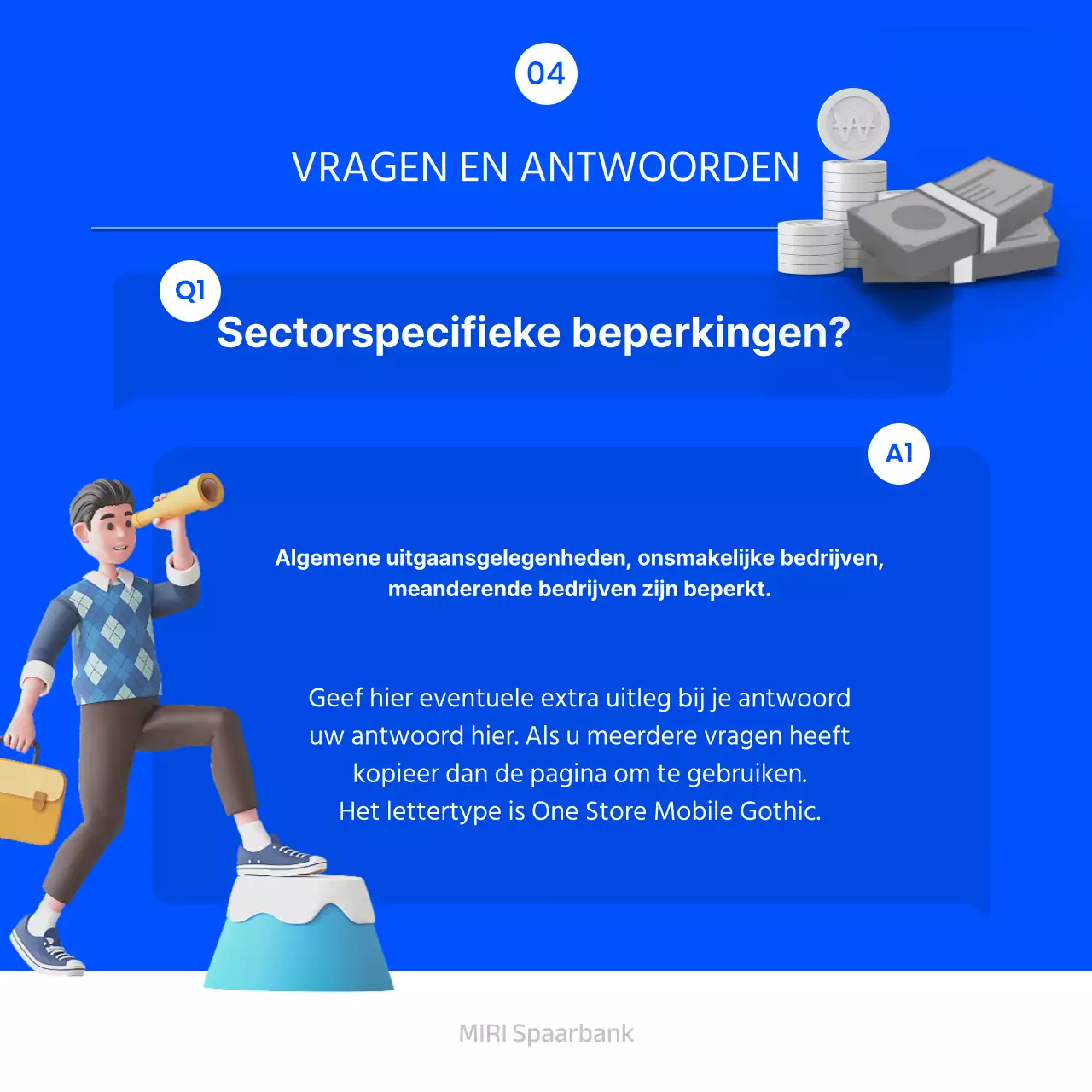 Over leningen met lage rente en een vleugje blauw en wit