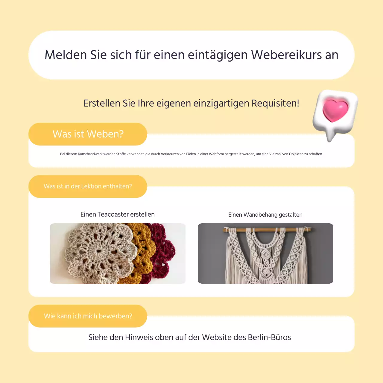 Einführung des trendigen gelb-hellblauen Ein-Personen-Stützpunktprogramms