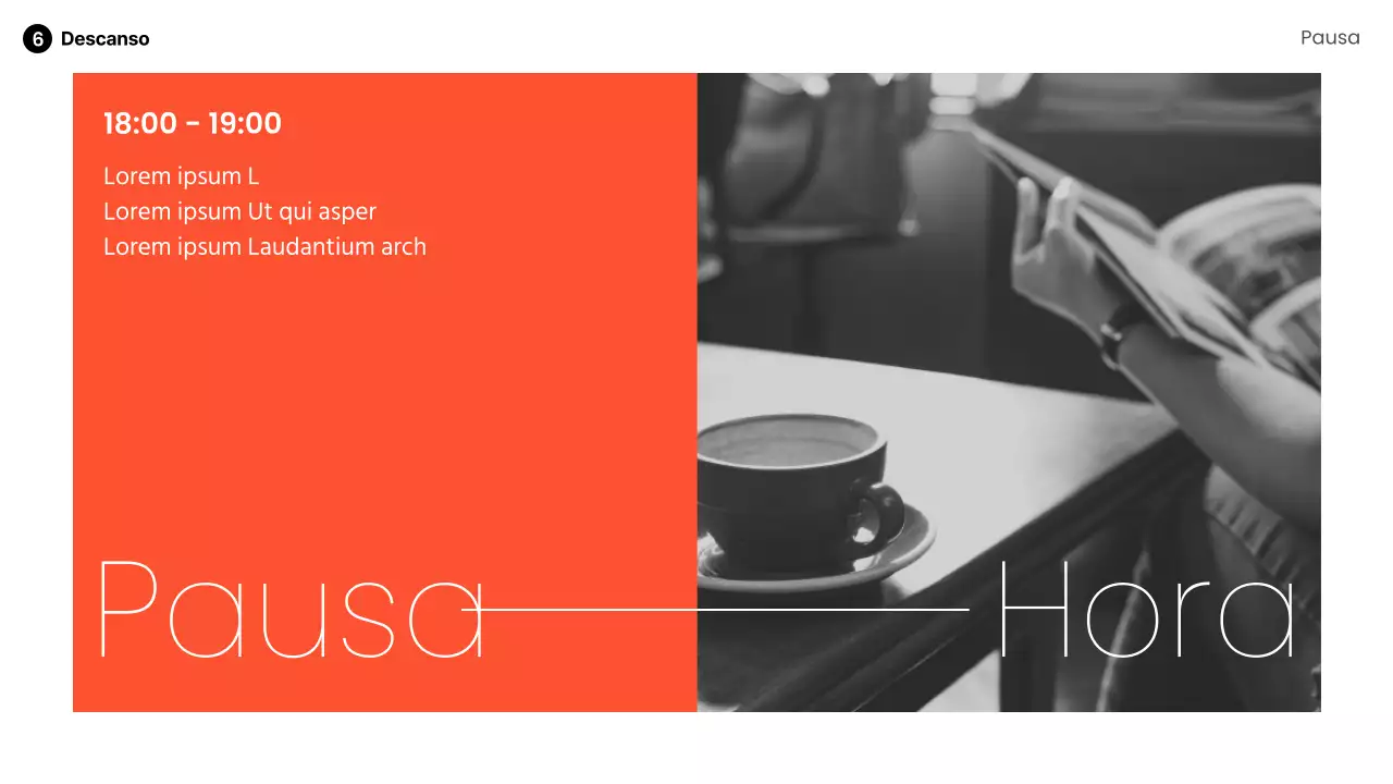 Moderna cubierta de altavoces en naranja y blanco y negro