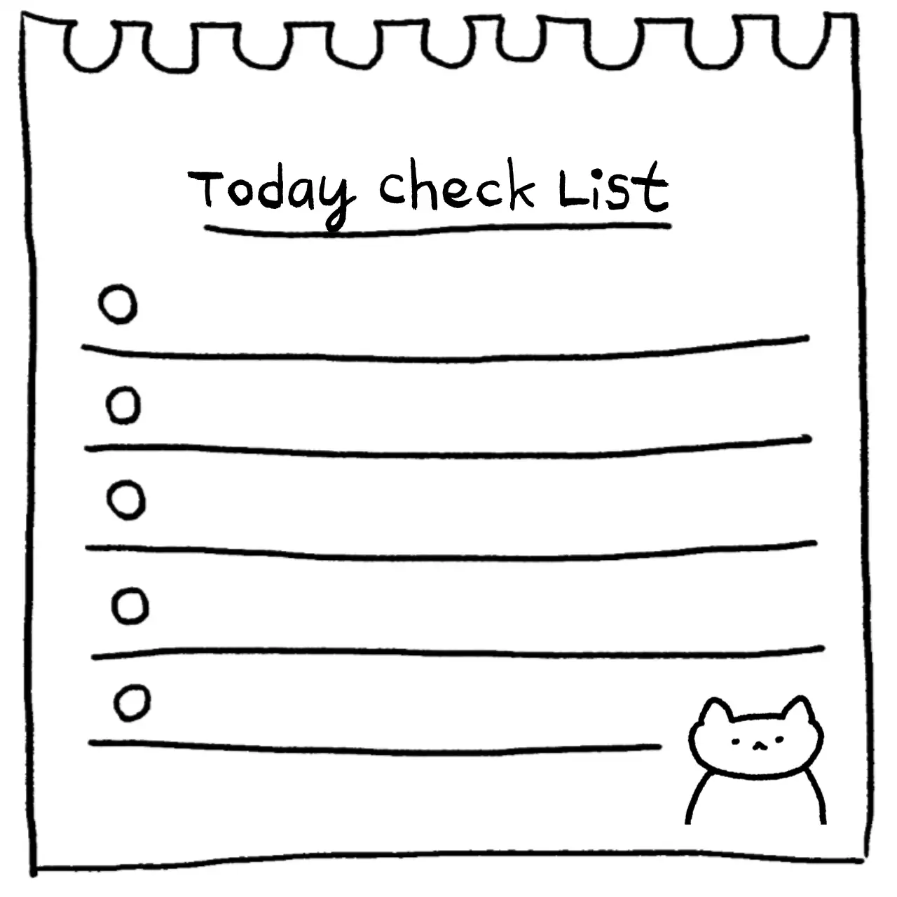 Daftar Periksa Hari Ini yang Lucu