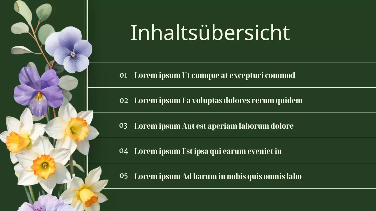 Ein Leitfaden für hübsche florale Hintergründe in Grün und Gelb