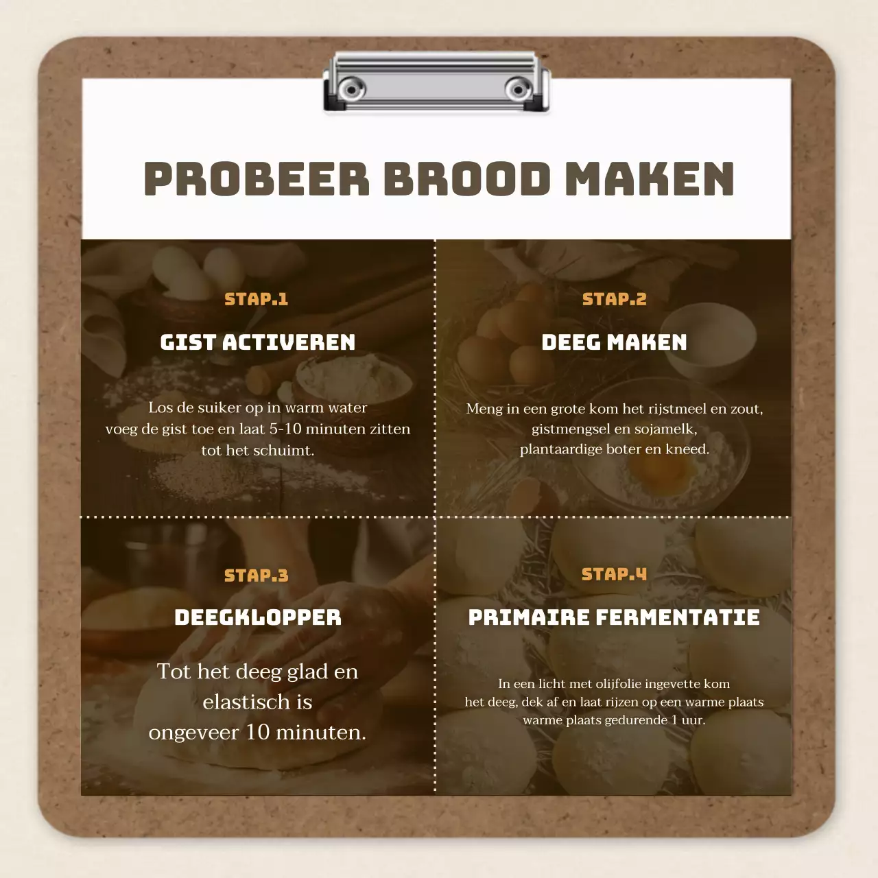 Brown and Vintage bakcursus voor één dag