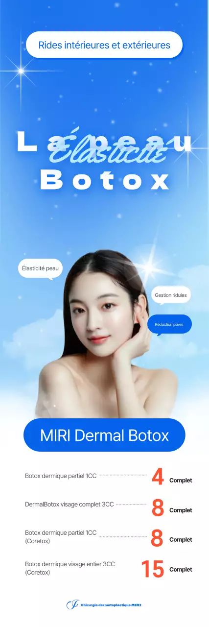 Bannières lumineuses et gaies pour les événements et les procédures de dermatoplastie