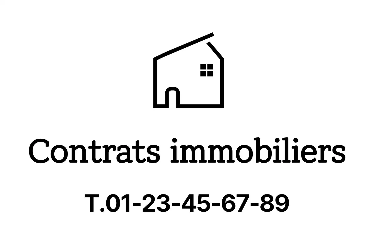 Contrats rédigés dans une police à empattement de qualité