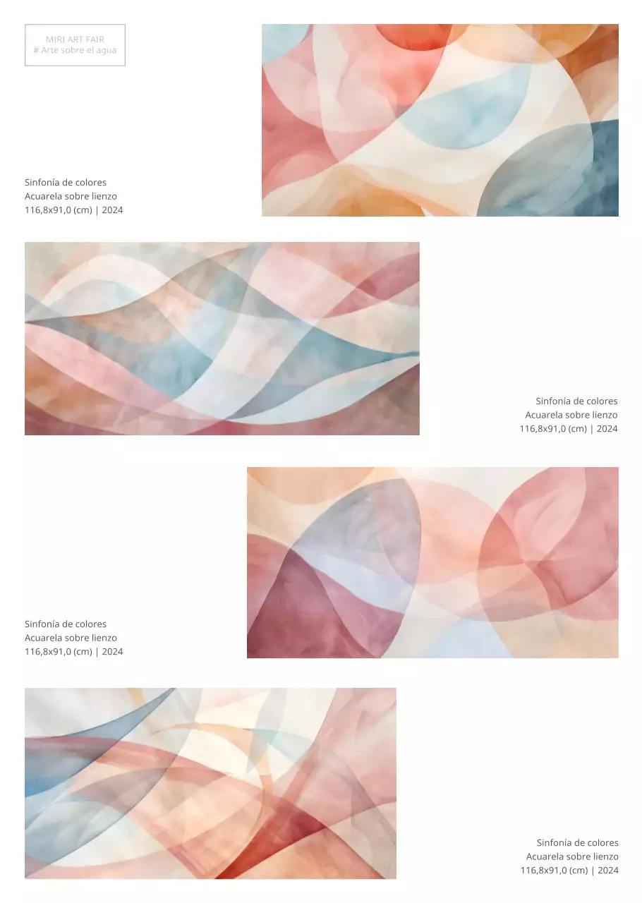 Folleto de la Feria de Arte Minimal