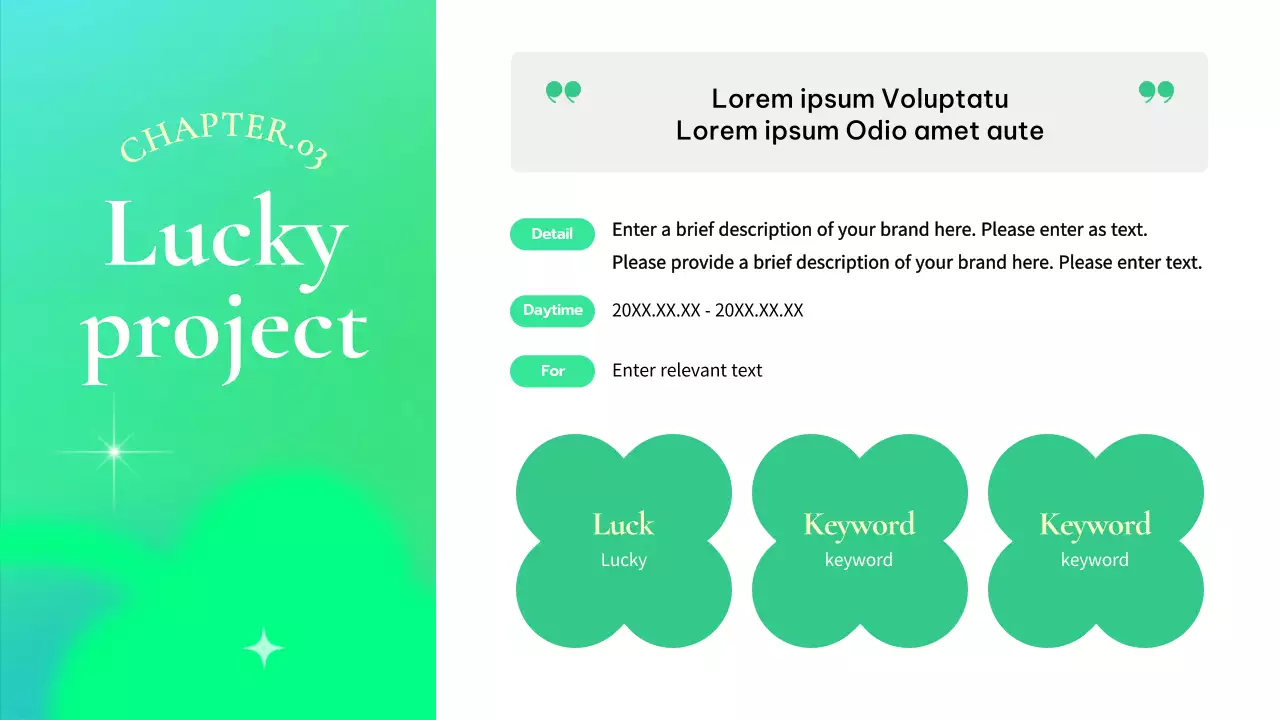 Presentasi Pemasaran Modern Hijau