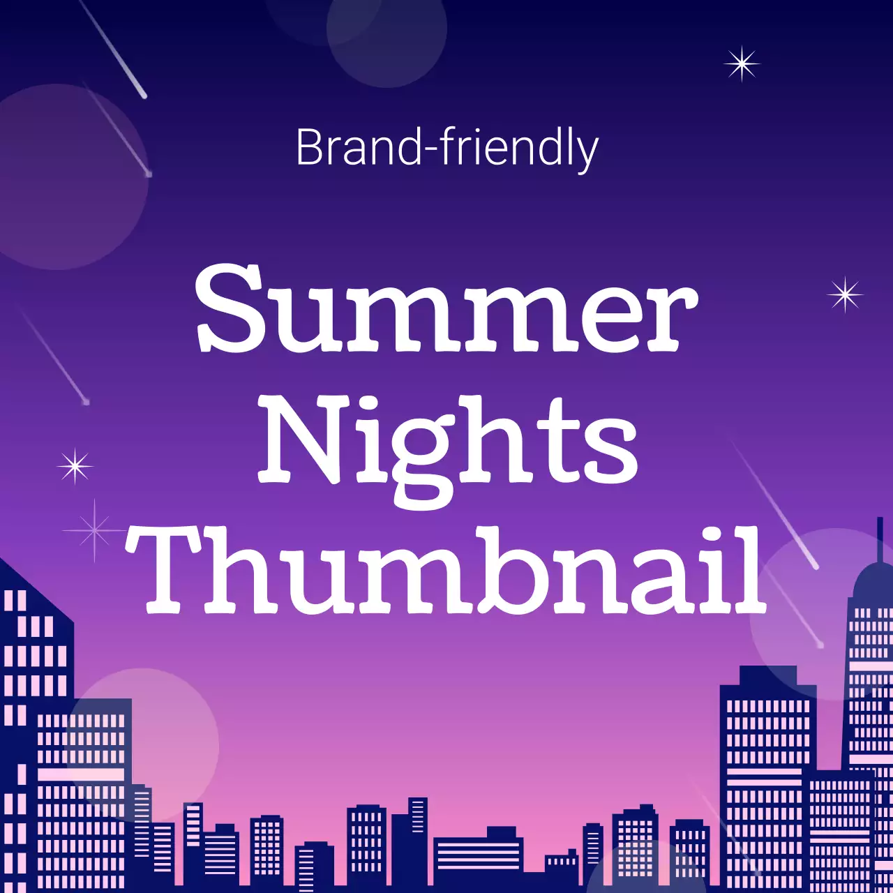 Purple Modern Summer Promotion Instagram Carousel