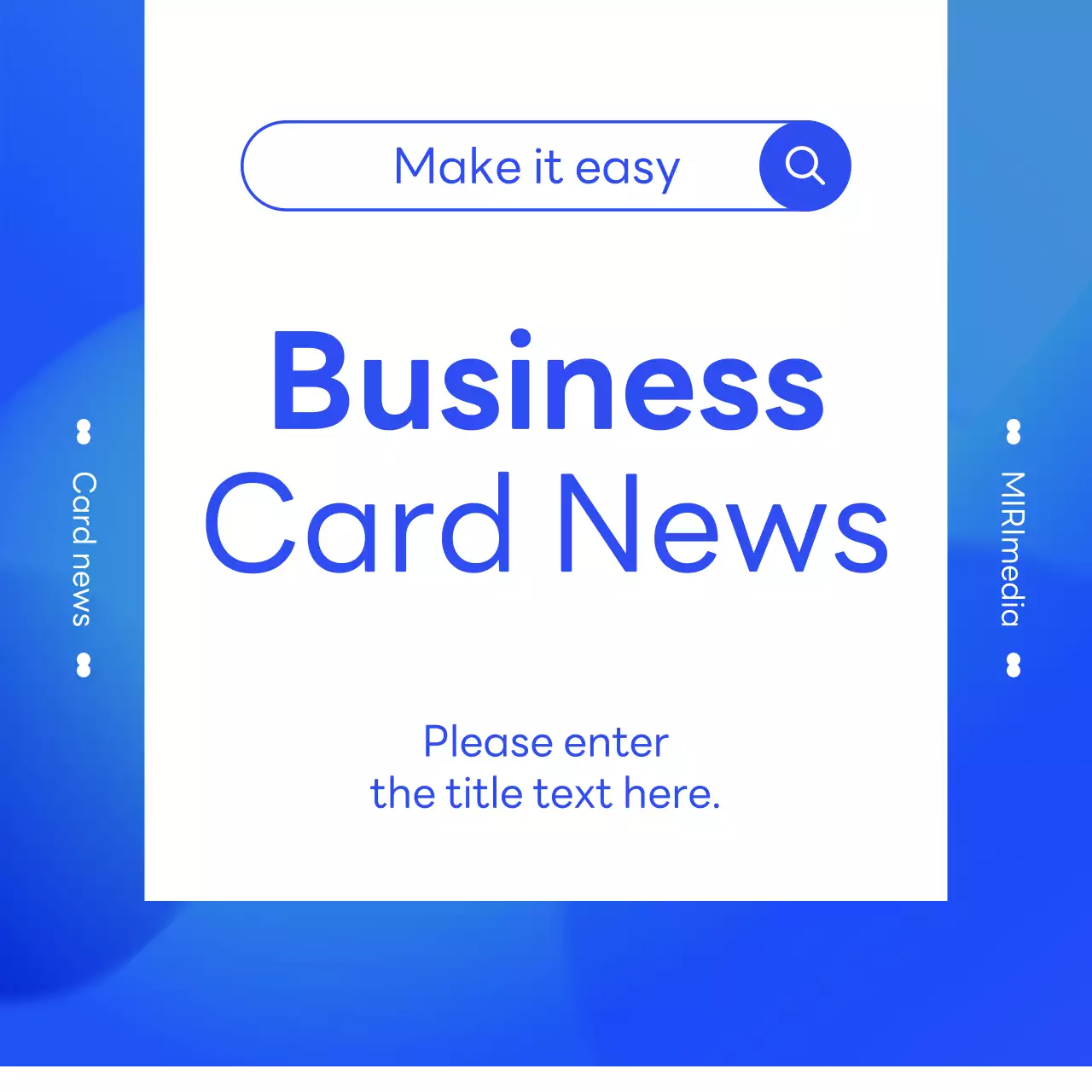 Blue Modern Business News Document Instagram Carousel