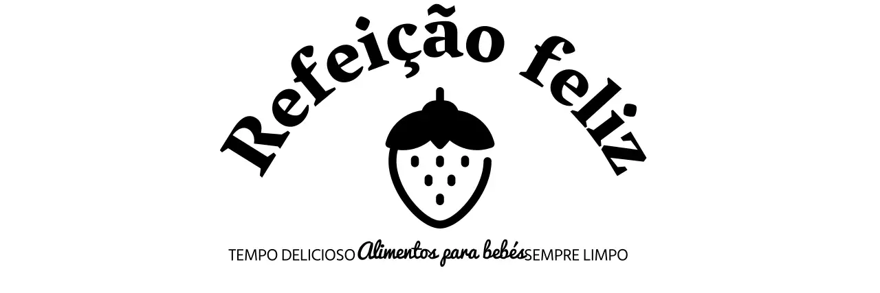 Promova o seu café de comida para bebé com ilustrações engraçadas de morangos