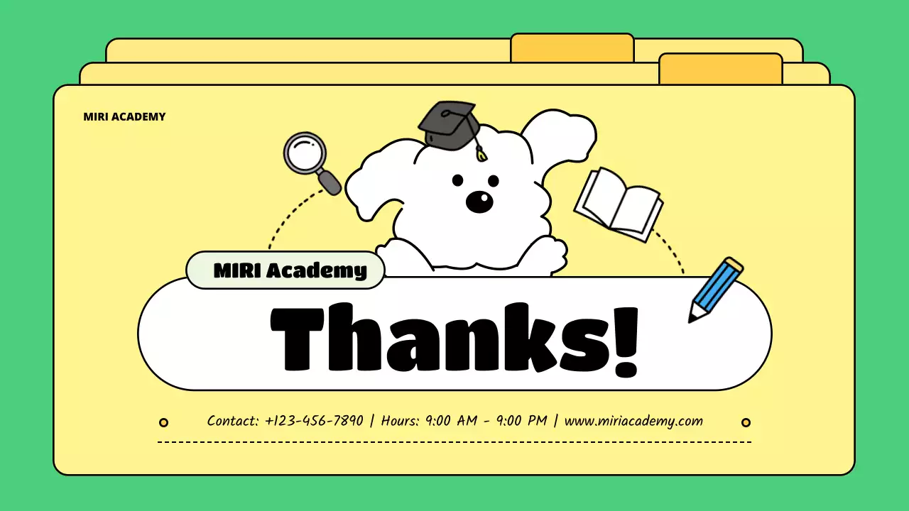 그린 심플 오리엔테이션 가이드 프레젠테이션