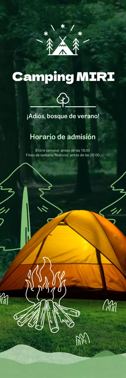 Introducción y guía del camping verde y ordenado