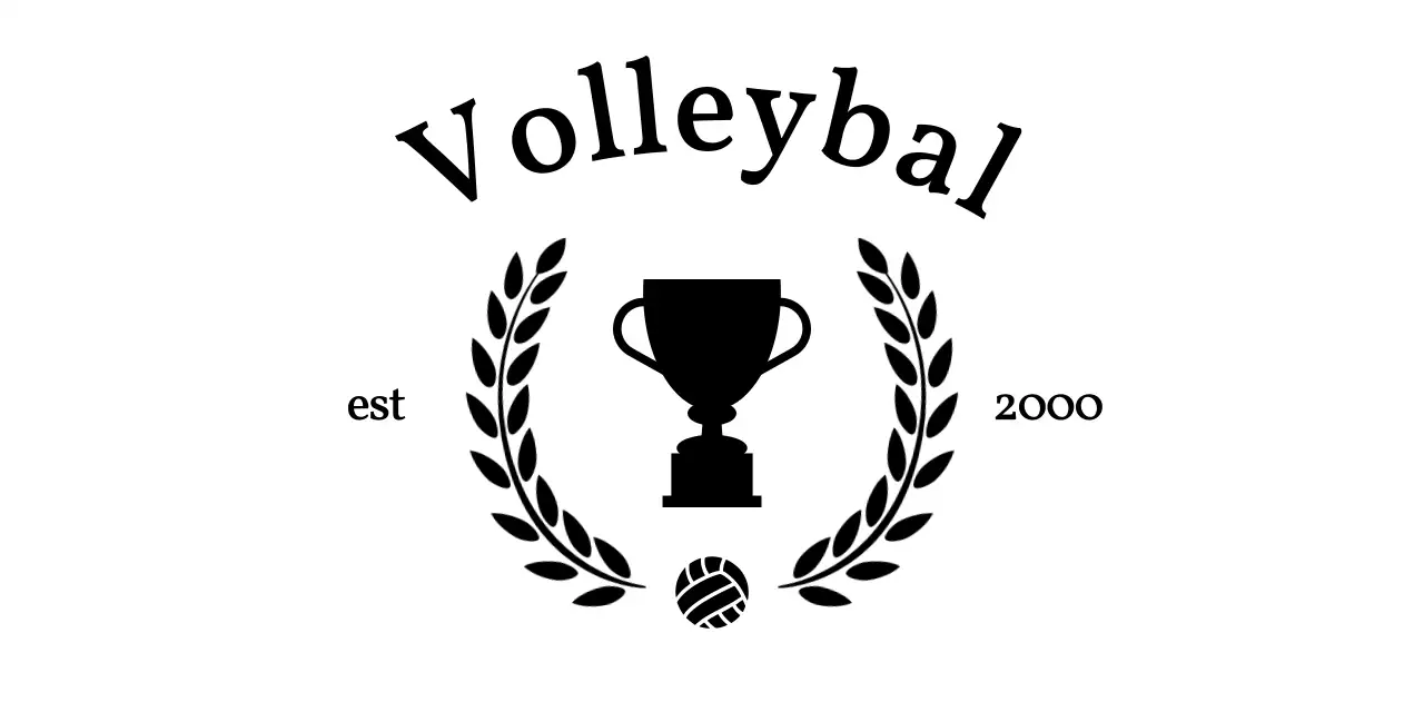 Promoot een klassieker met een volleybaltrofee