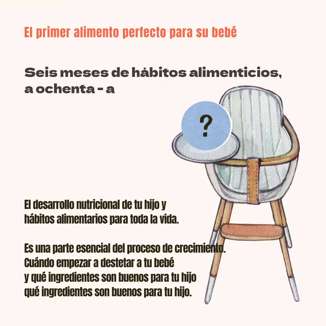 Acerca de los potitos naranja y marfil