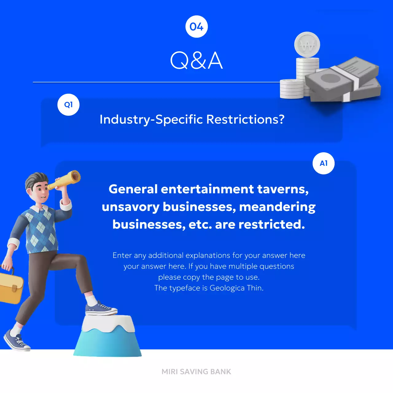 Blue Modern Loan Guide Instagram Carousel