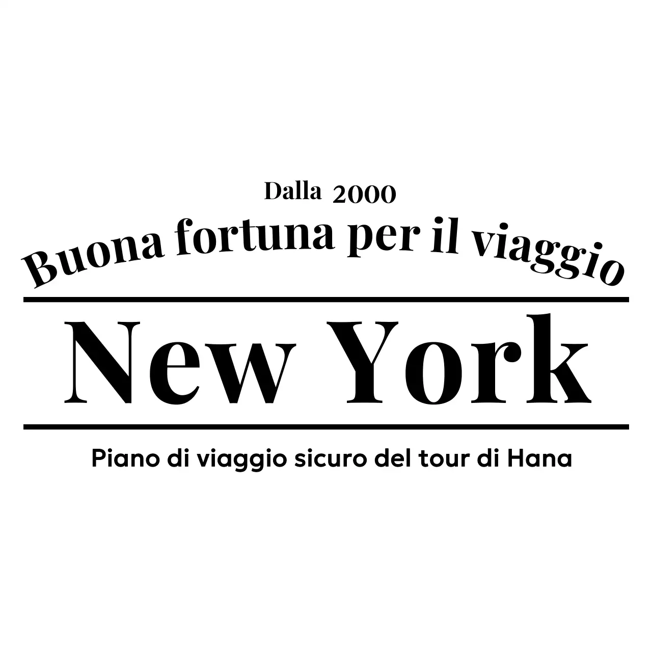 Un logo di viaggio classico ed emotivo