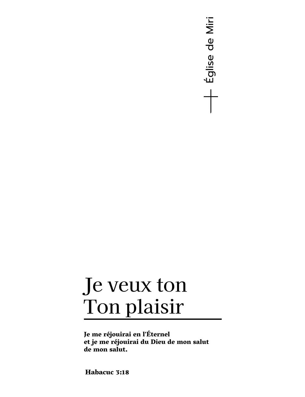 Concept de phrase scripturale chrétienne en illustration linéaire