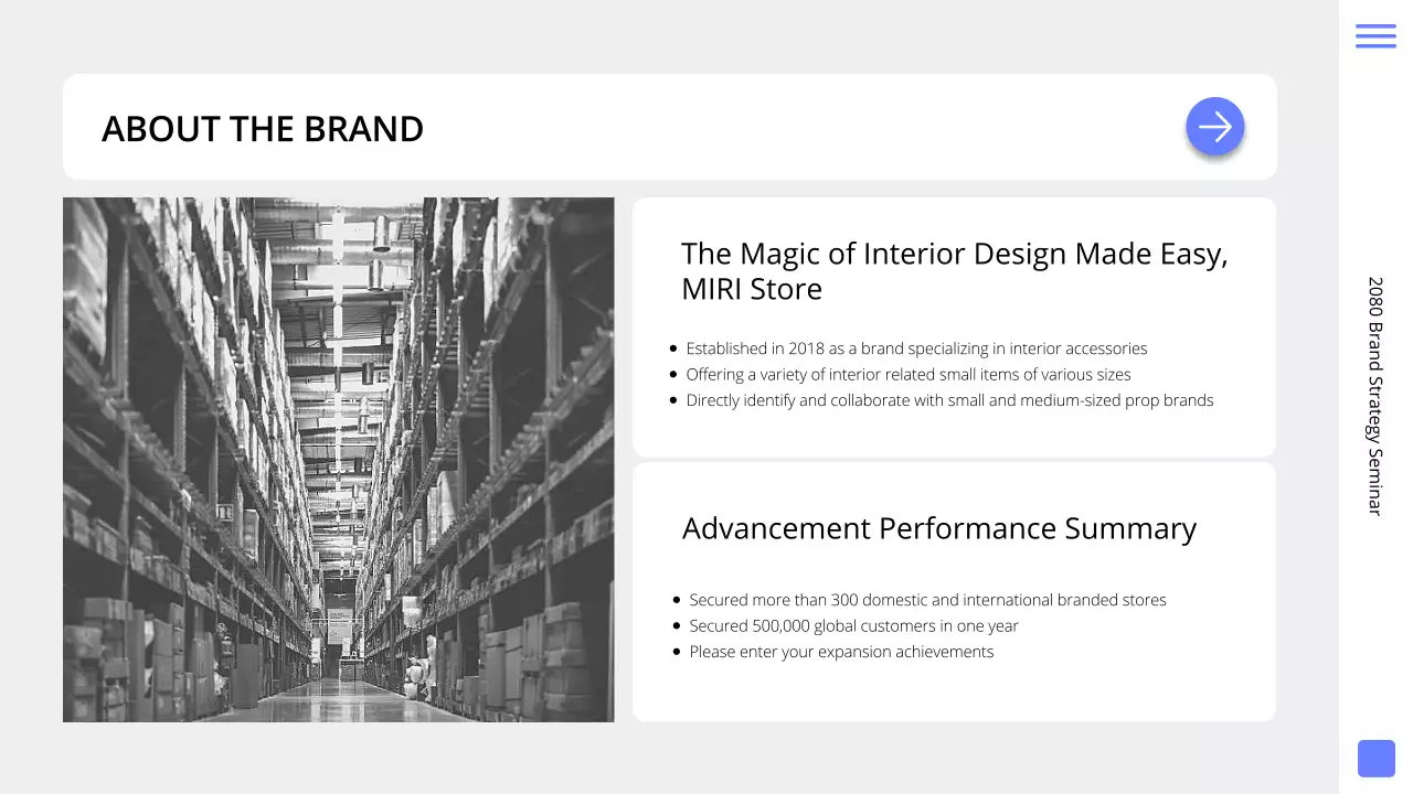 White Clean Brand Seminar Guide Presentation