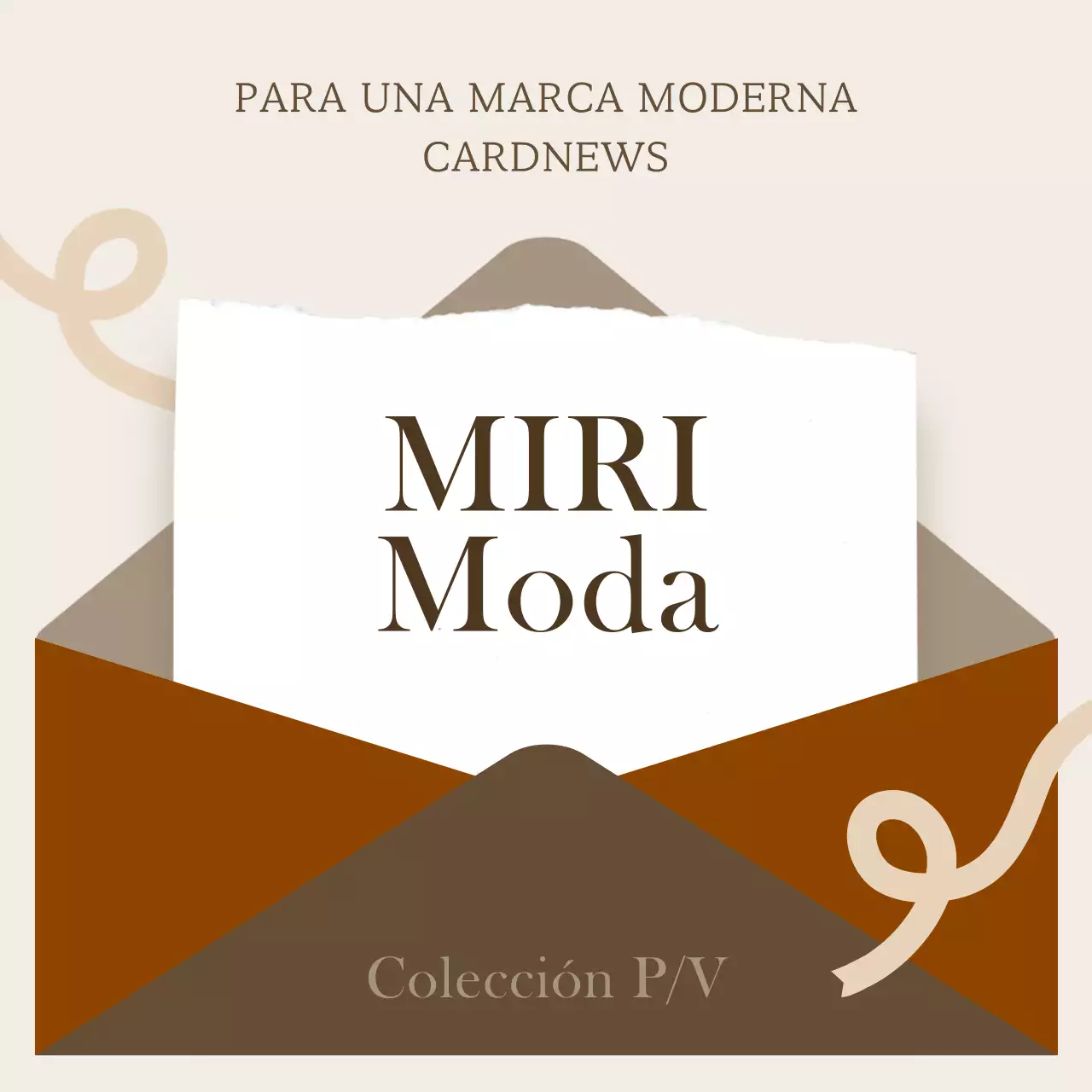 Una introducción a las marcas de moda moderna en beige y marrón