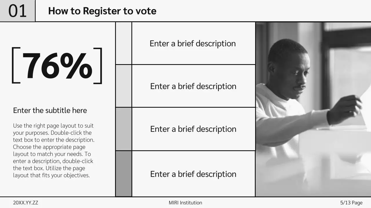 Presentasi Panduan Pemilihan Profesional Grey