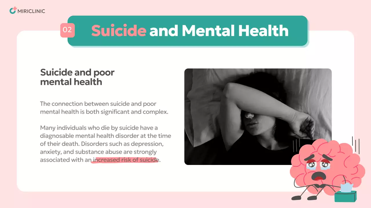 Pink Minimal Mental Health Guide Presentation