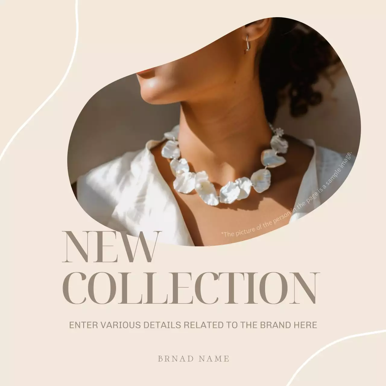 Beige Elegant Jewelry Promotion Instagram Carousel