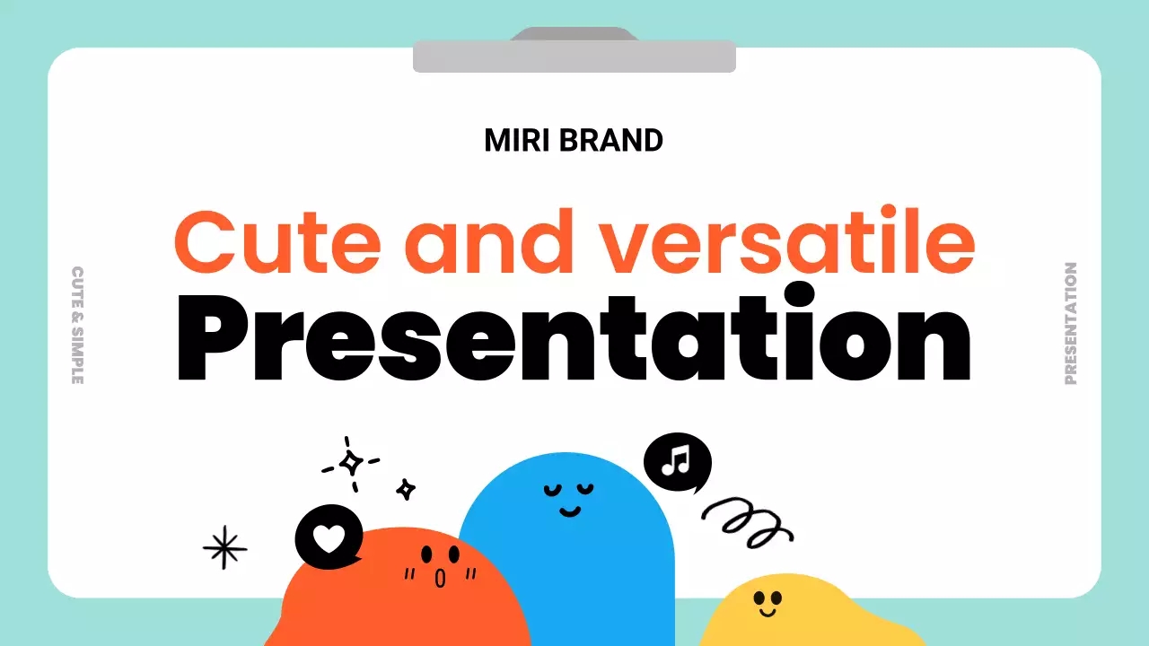 Orange Cute Guide Presentation