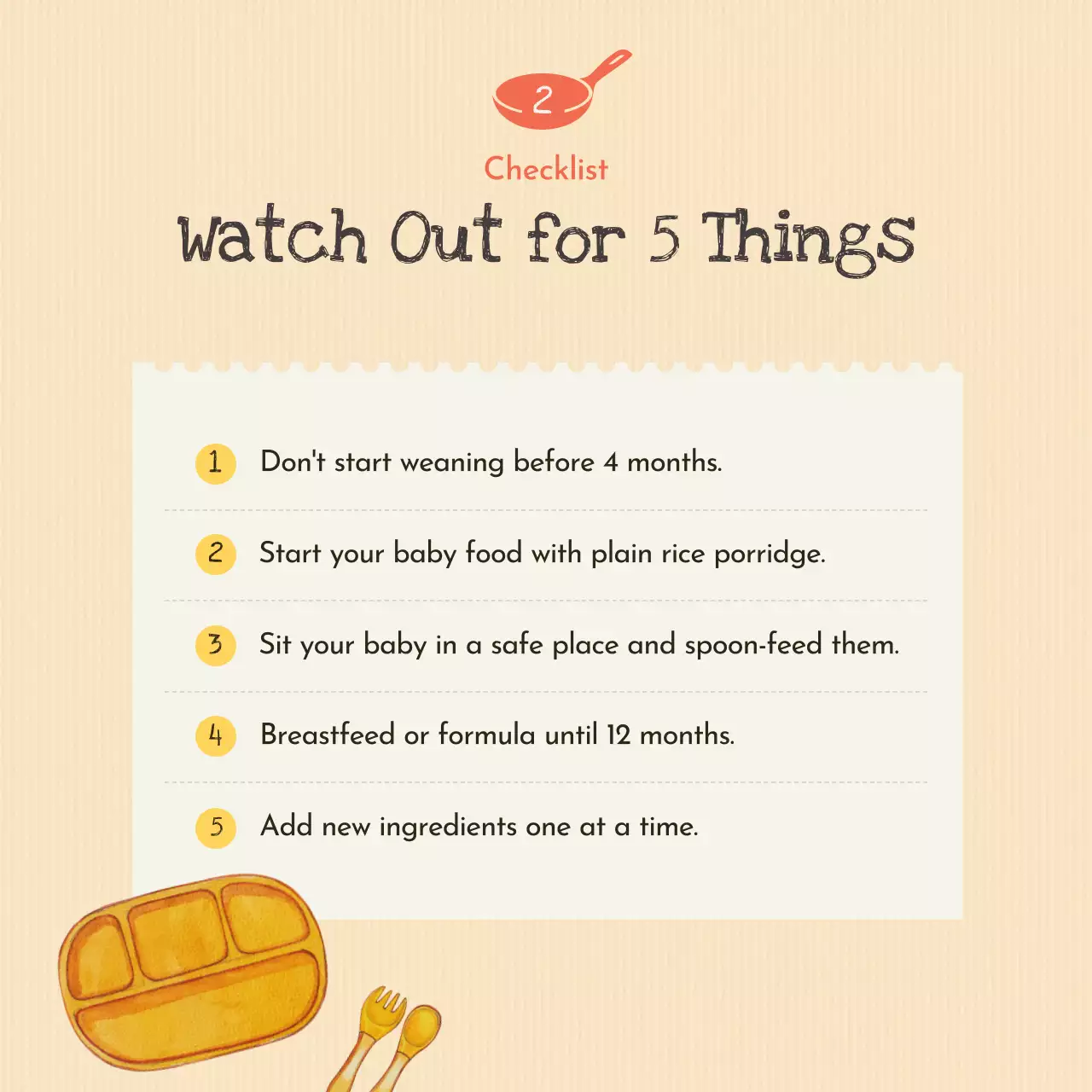 Beige Vintage Baby Guide Instagram Carousel