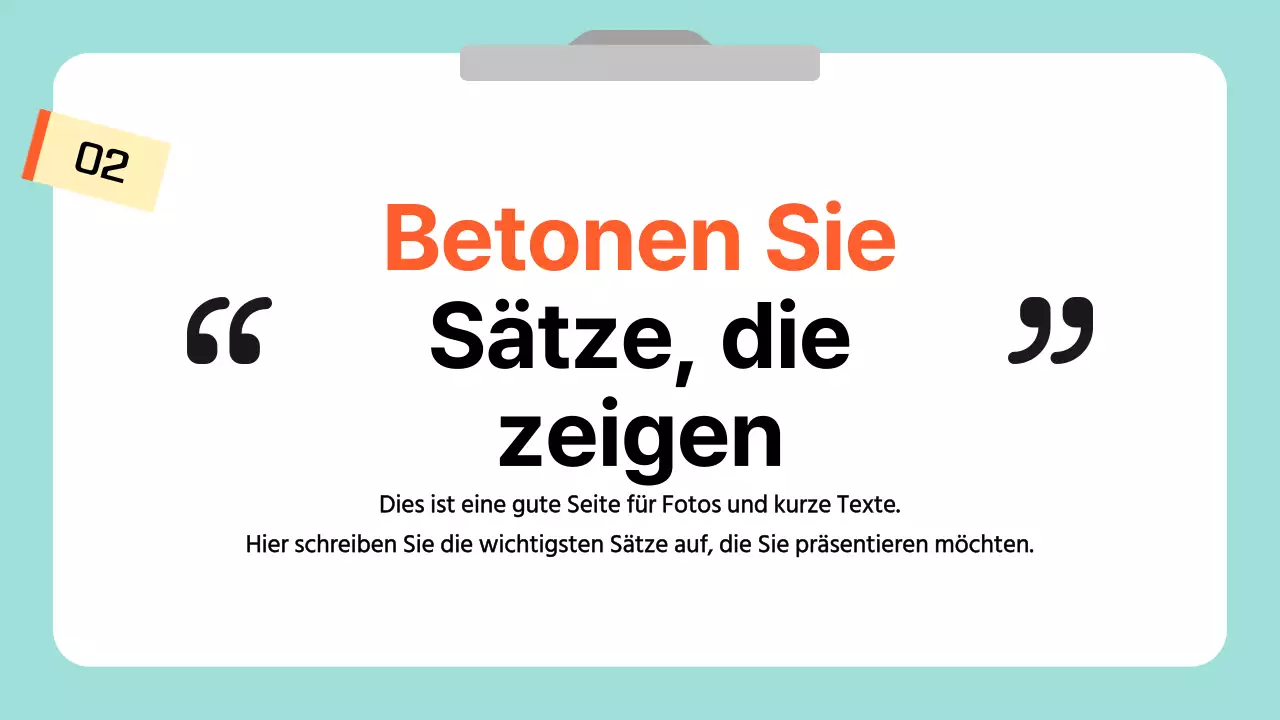 Ein einfacher, niedlicher Leitfaden in Hellblau und Weiß