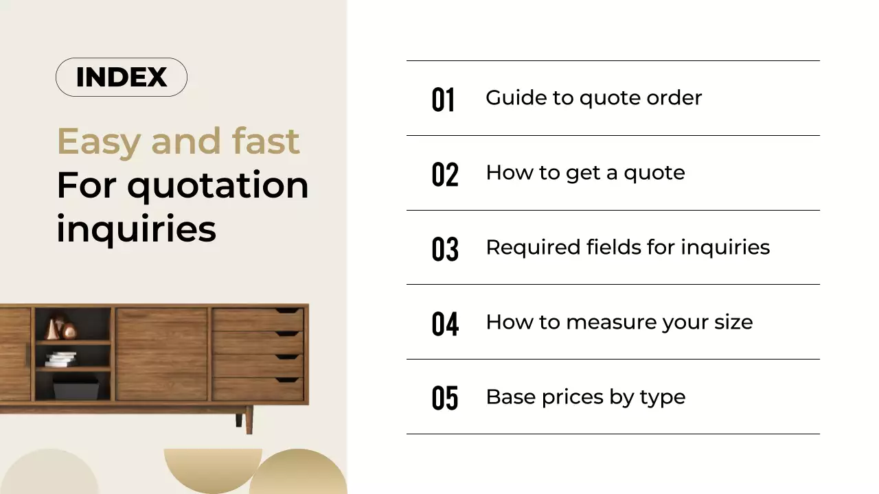 Beige Modern Furniture Promotion Presentation