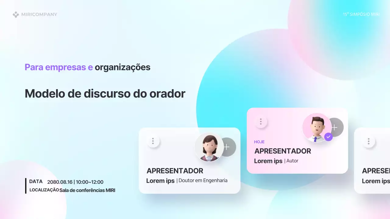 Apresentações de altifalantes na moda em azul claro e cor-de-rosa