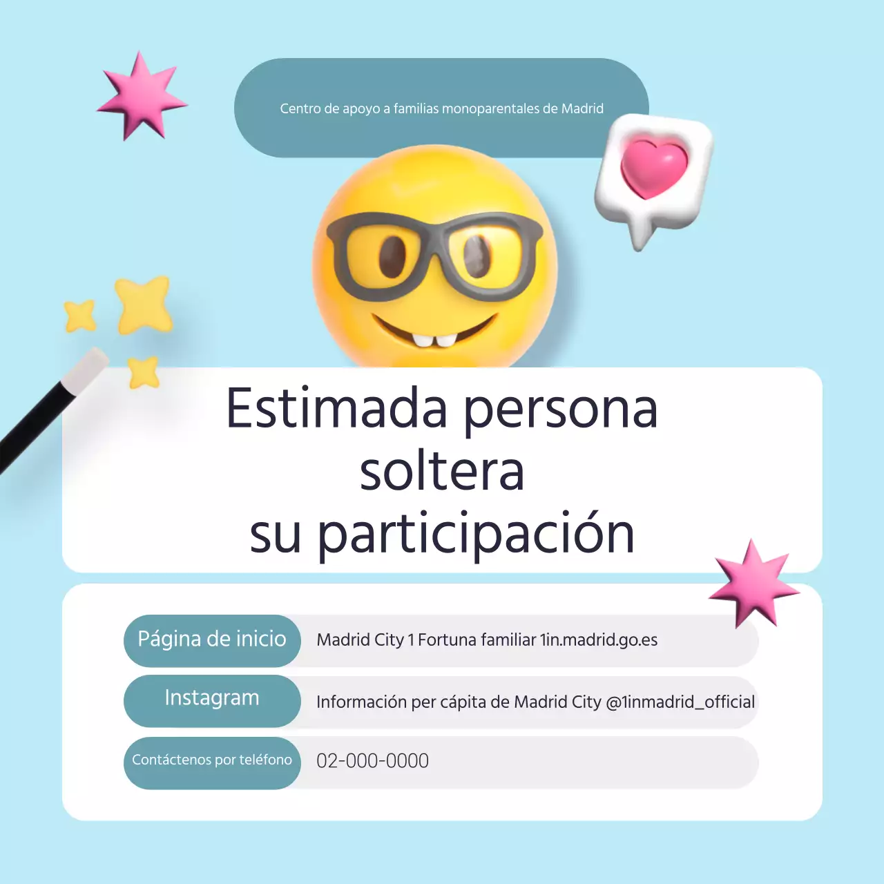 Presentamos el moderno programa de centros de apoyo unipersonales amarillo y azul claro