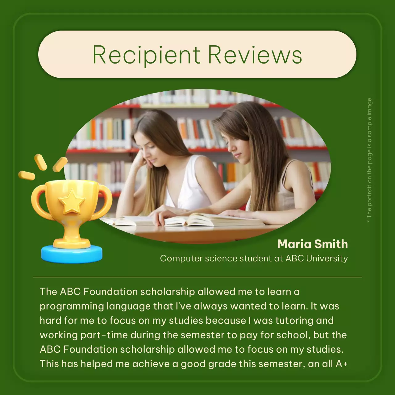 Green Modern Academic Guide Instagram Carousel