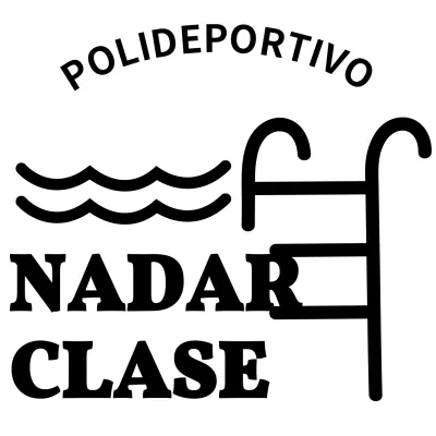 Club de clases de natación en piscina ilustración