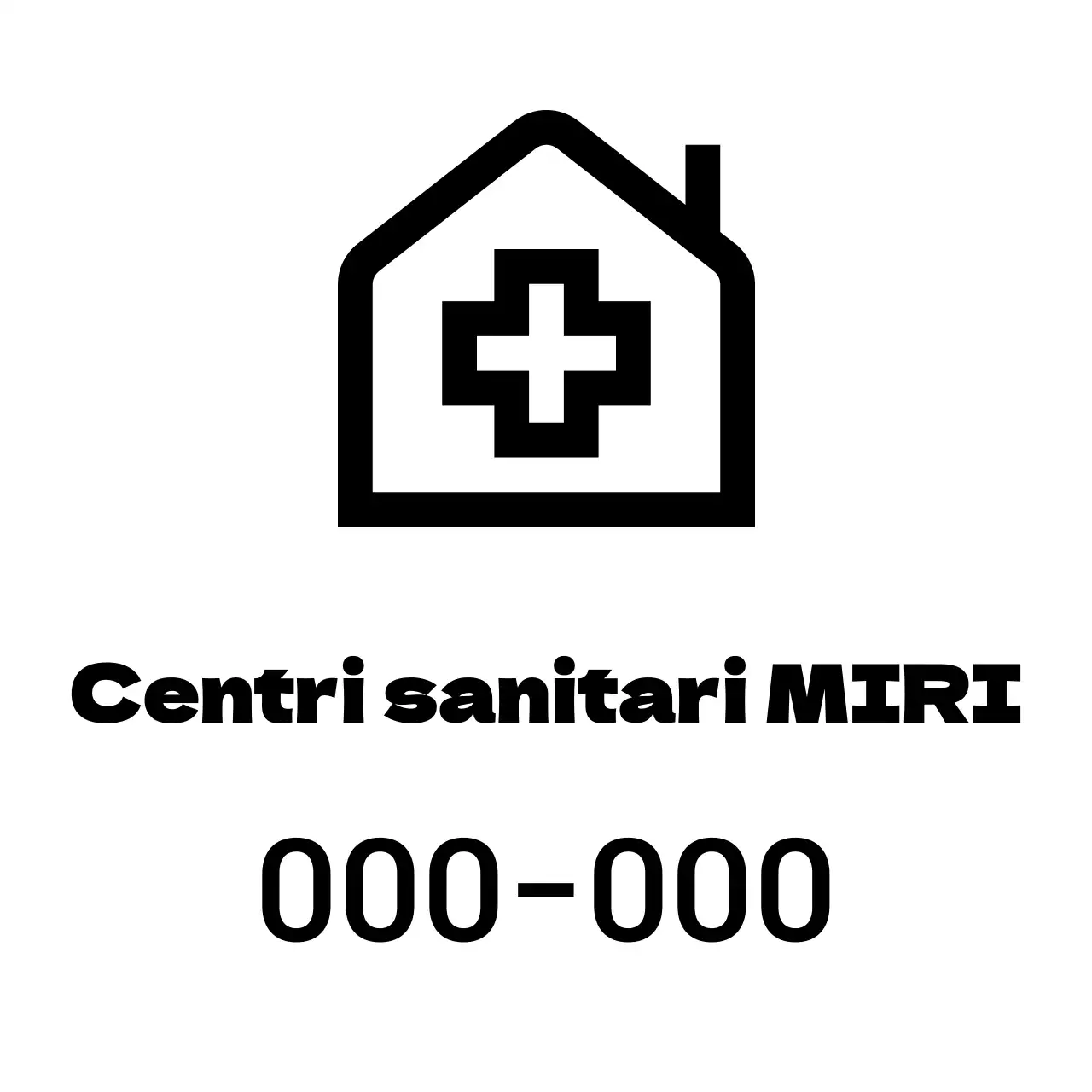 Logo del centro sanitario a forma di pala