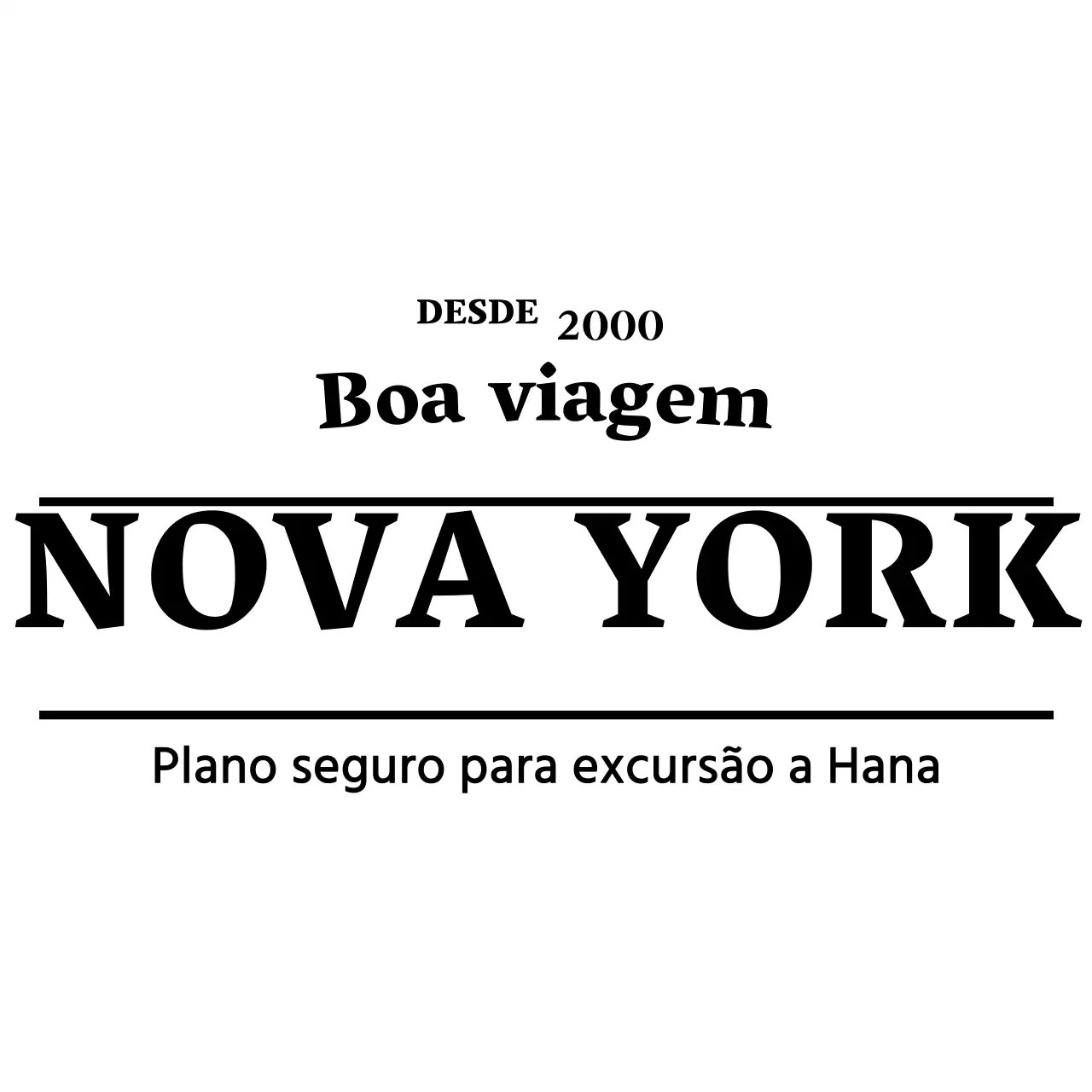 Um logótipo de viagem clássico e emotivo