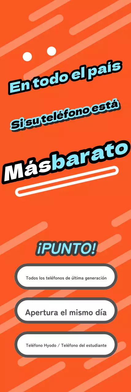 Promover un evento kitsch de portadores de teléfonos móviles de color naranja