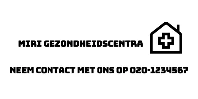 Gezondheidscentrum-logo in de vorm van een schop