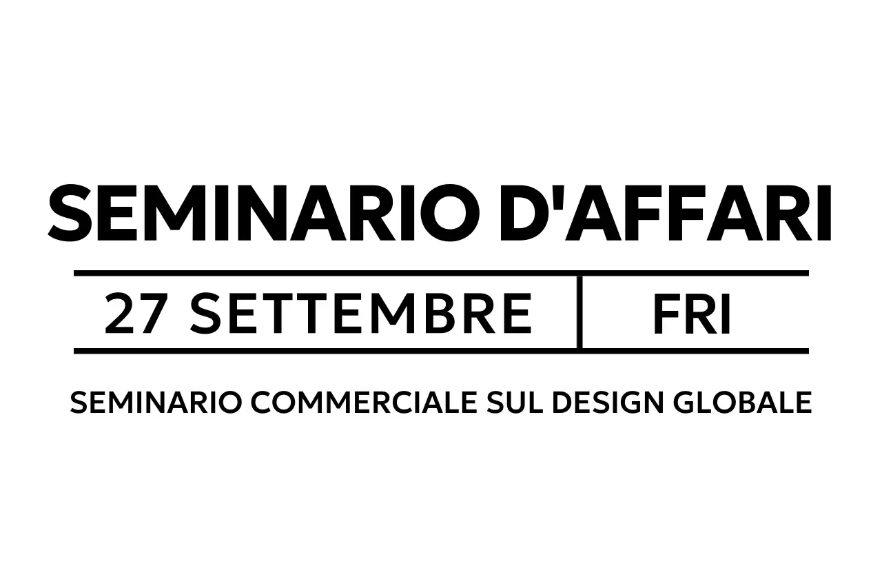 Promuovere seminari aziendali con un look pulito