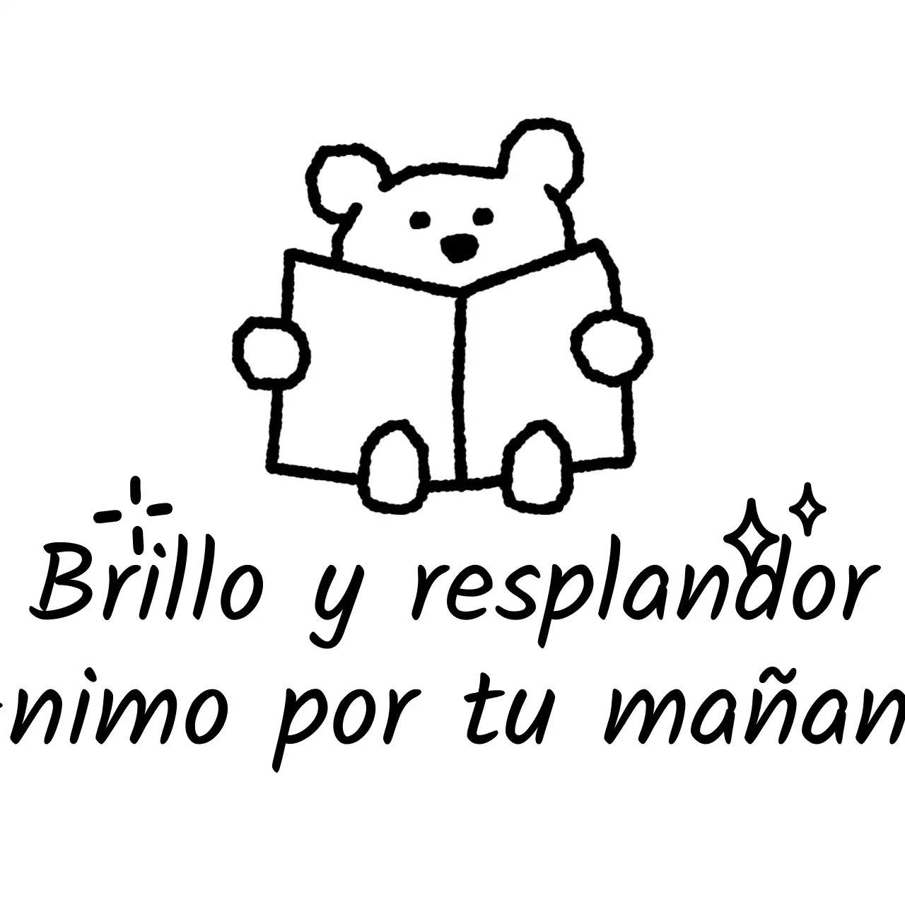 Promoción con frases bonitas y alentadoras