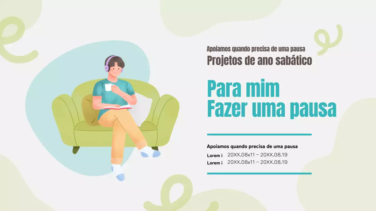 Um ano sabático simples em chartreuse e mentaInformações sobre o projeto