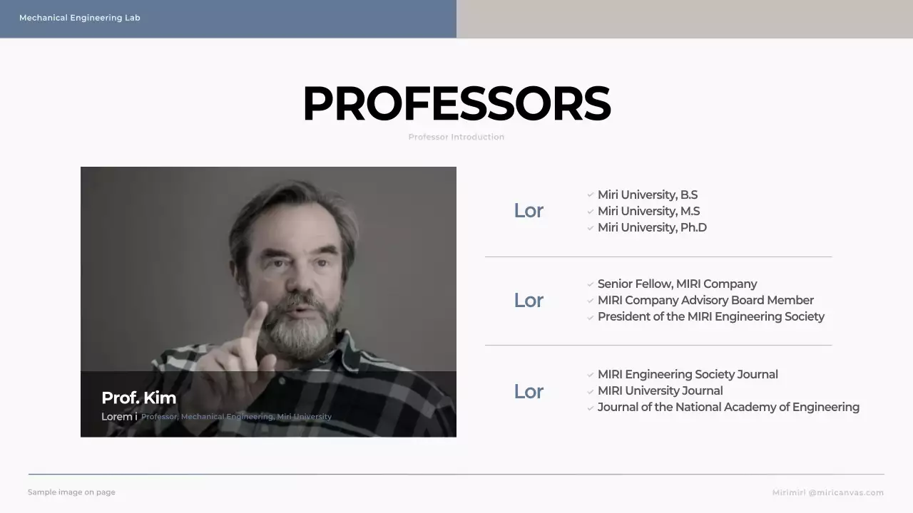 Blue Professional Engineering Portfolio Presentation