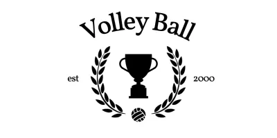 Promote a classic with a volleyball championship trophy