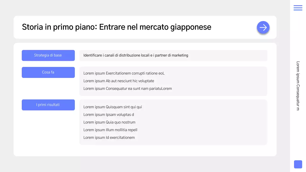 Un semplice primer per la strategia del marchio in blu e grigio