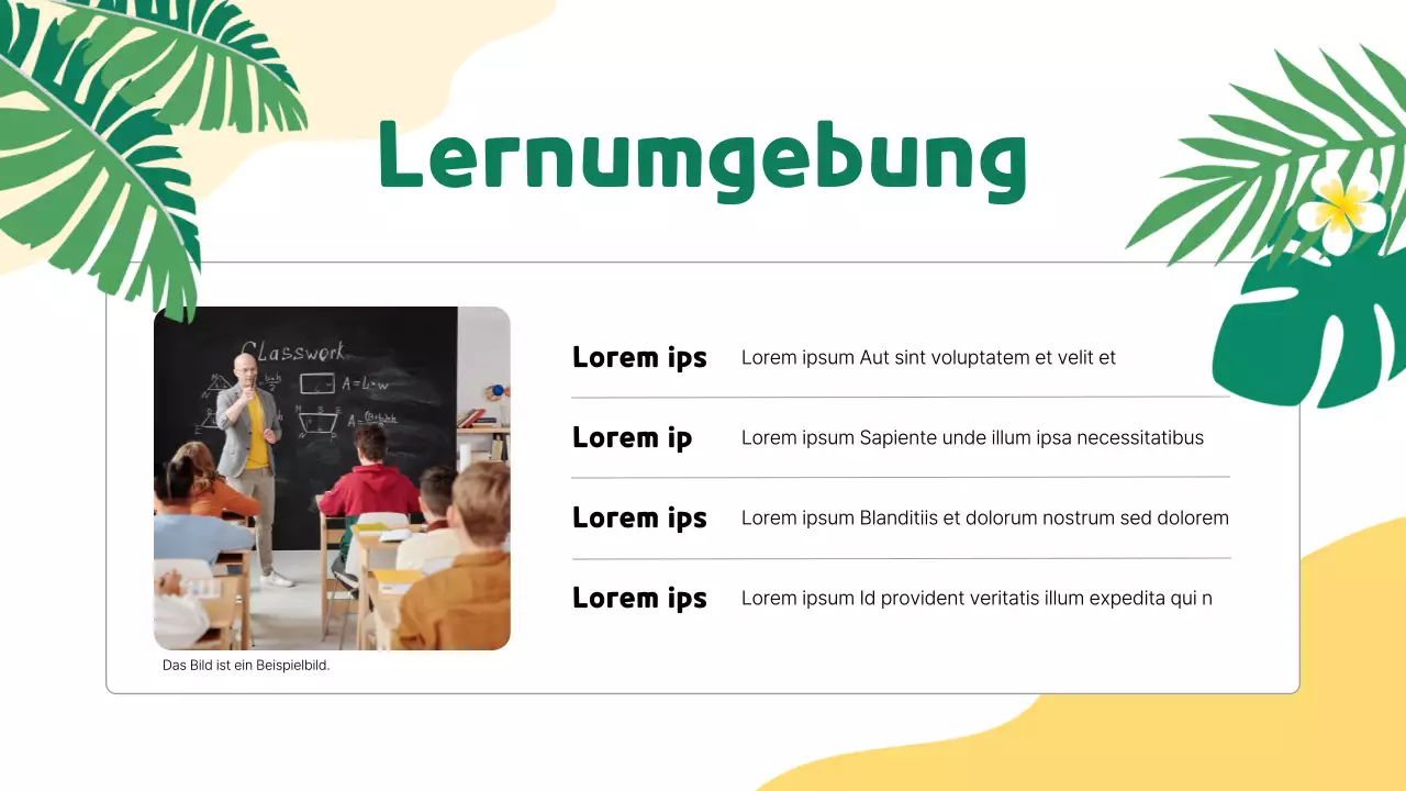 Werbung für die gelben und grünen Schulferienangebote