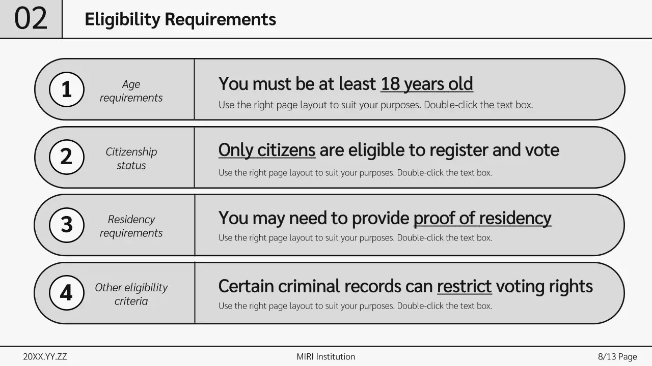 Presentasi Panduan Pemilihan Profesional Grey