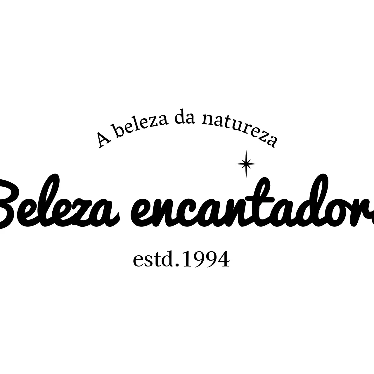 Promover um salão de beleza glamoroso com letra cursiva e purpurinas